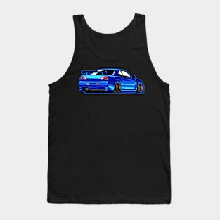 NISSAN skyline r34 gtr godzilla jdm japan paul walker fast and furious Tank Top